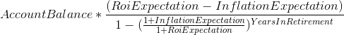 The Dynamic SWR formula.